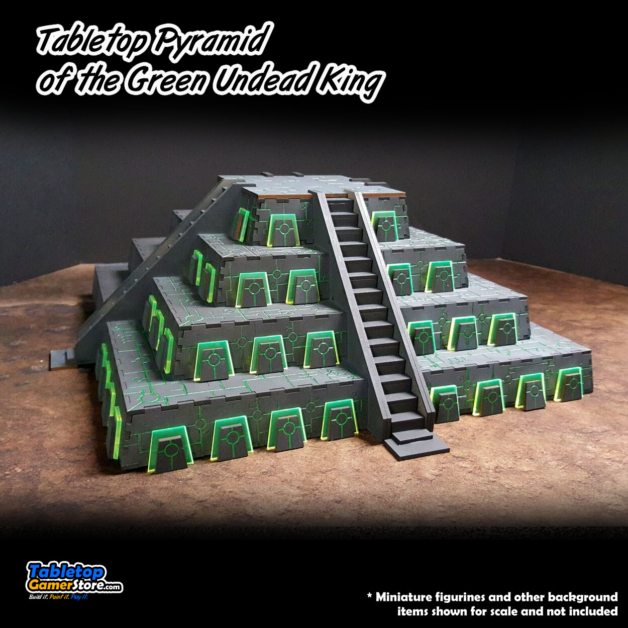 Tabletop Pyramid of the Green Undead King – Now Available!
