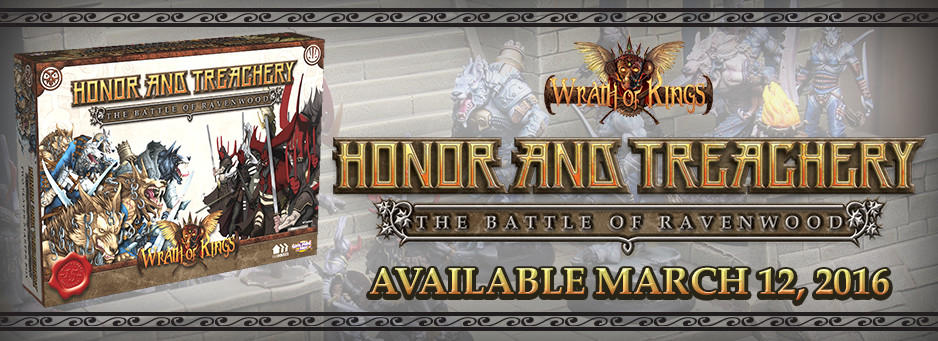 Wrath of Kings’ Honor and Treachery 2-Player Starter Announced