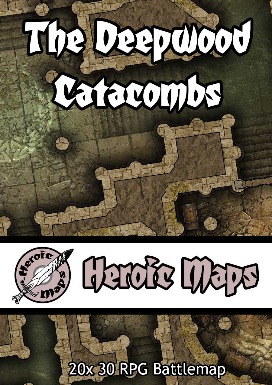 Heroic Maps – The Deepwood Catacombs