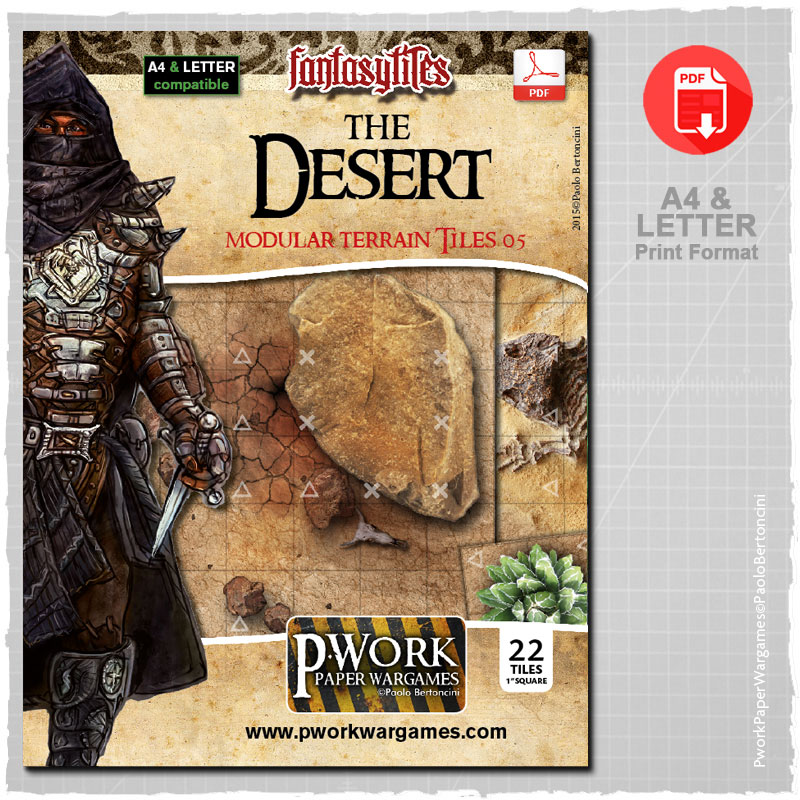 Desert and Forest: Pwork Fantasy Tiles Set