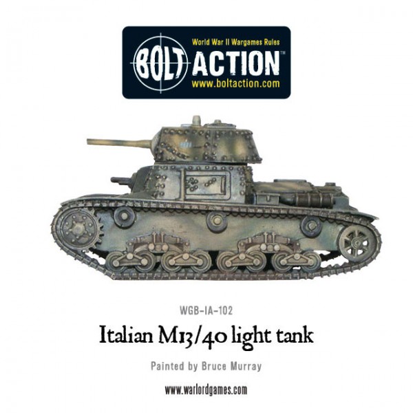 Highlight: Italian M13/40 light tank