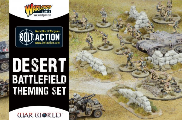 New: Desert Themed Battlefield Set