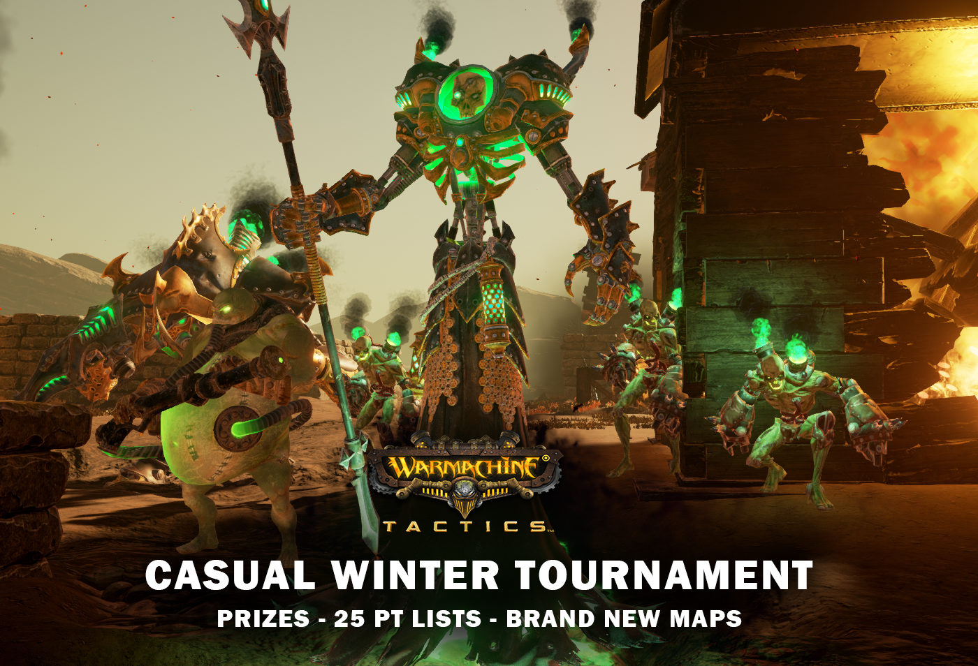 WARMACHINE:Tactics – February Casual Winter Tournament!