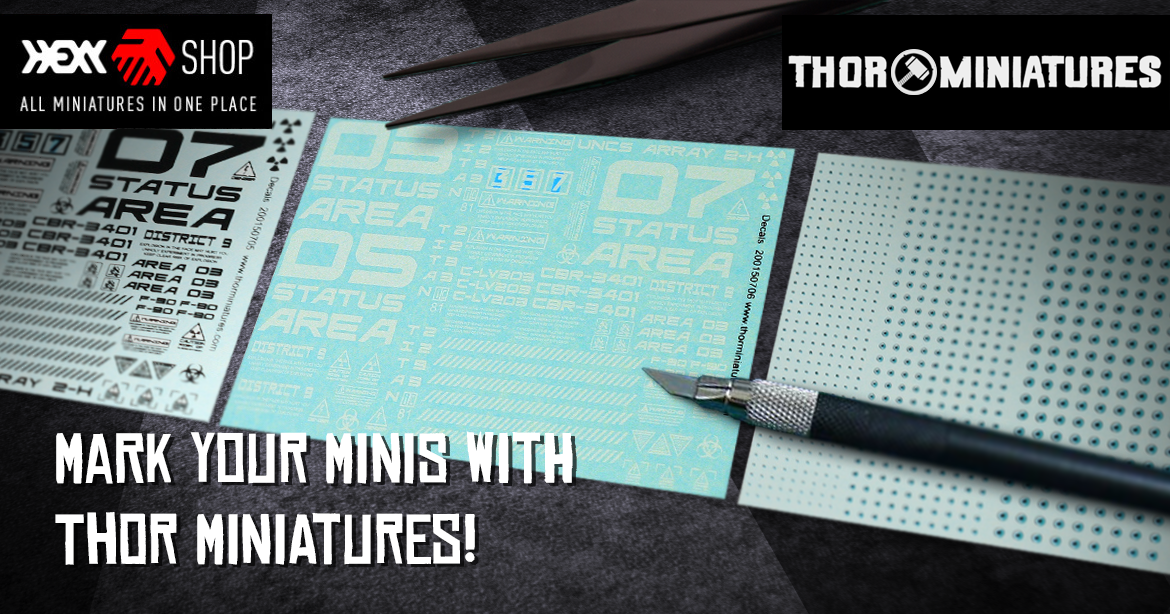 New Partner: Thor Miniatures in Hexy-Shop!