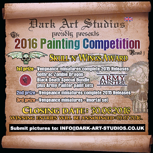 Dark Art Studios – 2016 Painting Competition