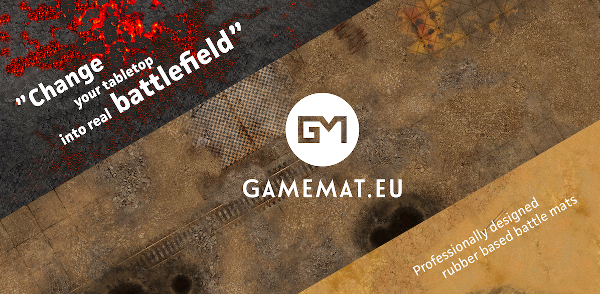 Gamemat.eu battle mats at AdeptiCon 2016