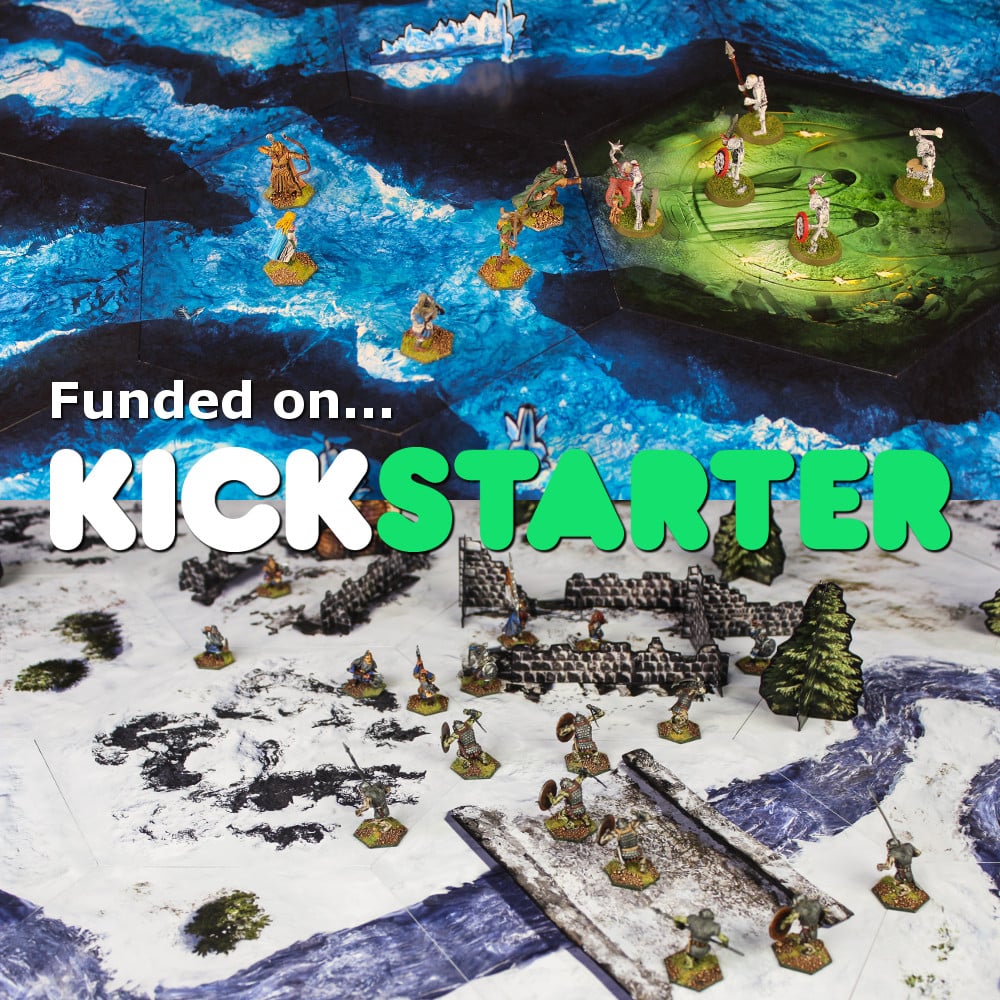 3-in-1 Modular Terrain on Kickstarter
