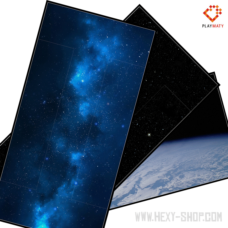 New game mats in Hexy-Shop: All you need to ‘place’ your game!