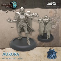 Final Sculpt for SHATTERED EARTH’s Aurora Unveiled