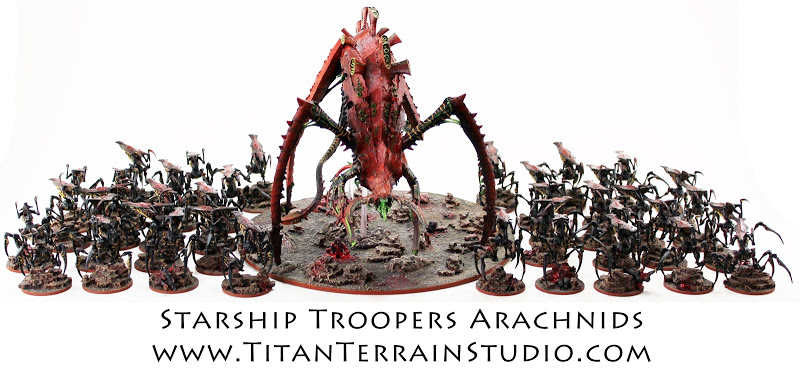TTS Project-Starship Troopers Arachnids-40K