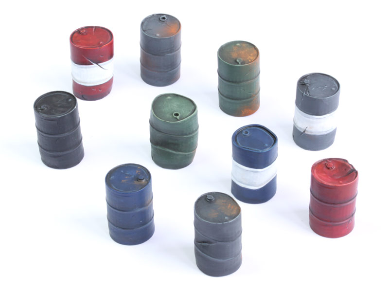 NOW AVAILABLE – OIL BARRELS – SET 2