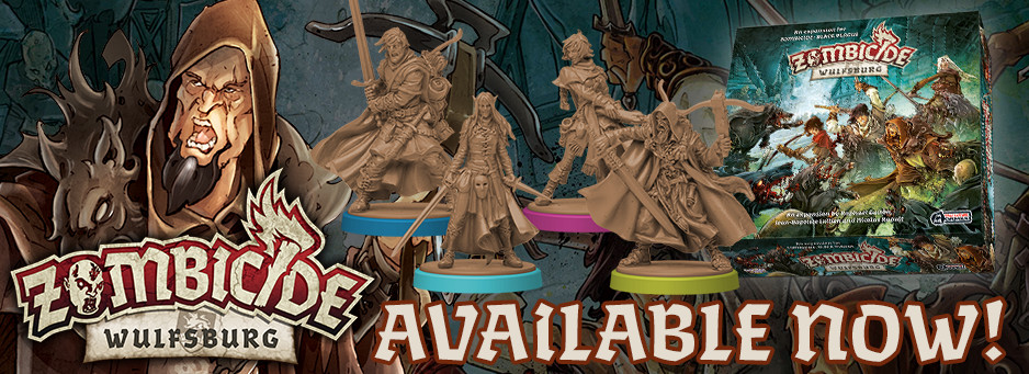 Zombicide: Wulfsburg Expansion Available Now