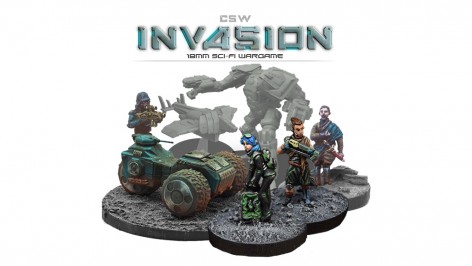 INVASION KIckstarter updates: Presenting the Battleloid