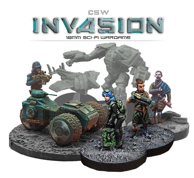 INVASION KIckstarter updates: Presenting the Battleloid