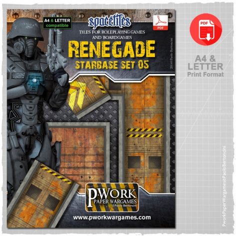 Renegade Set and Expansion: Pwork Space Tiles Set