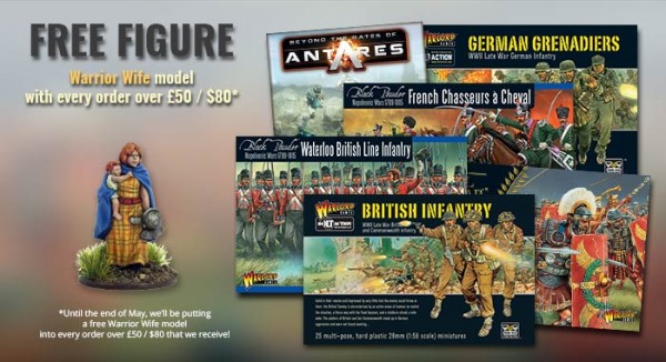 FREE Model: With orders over £50 ($80)!