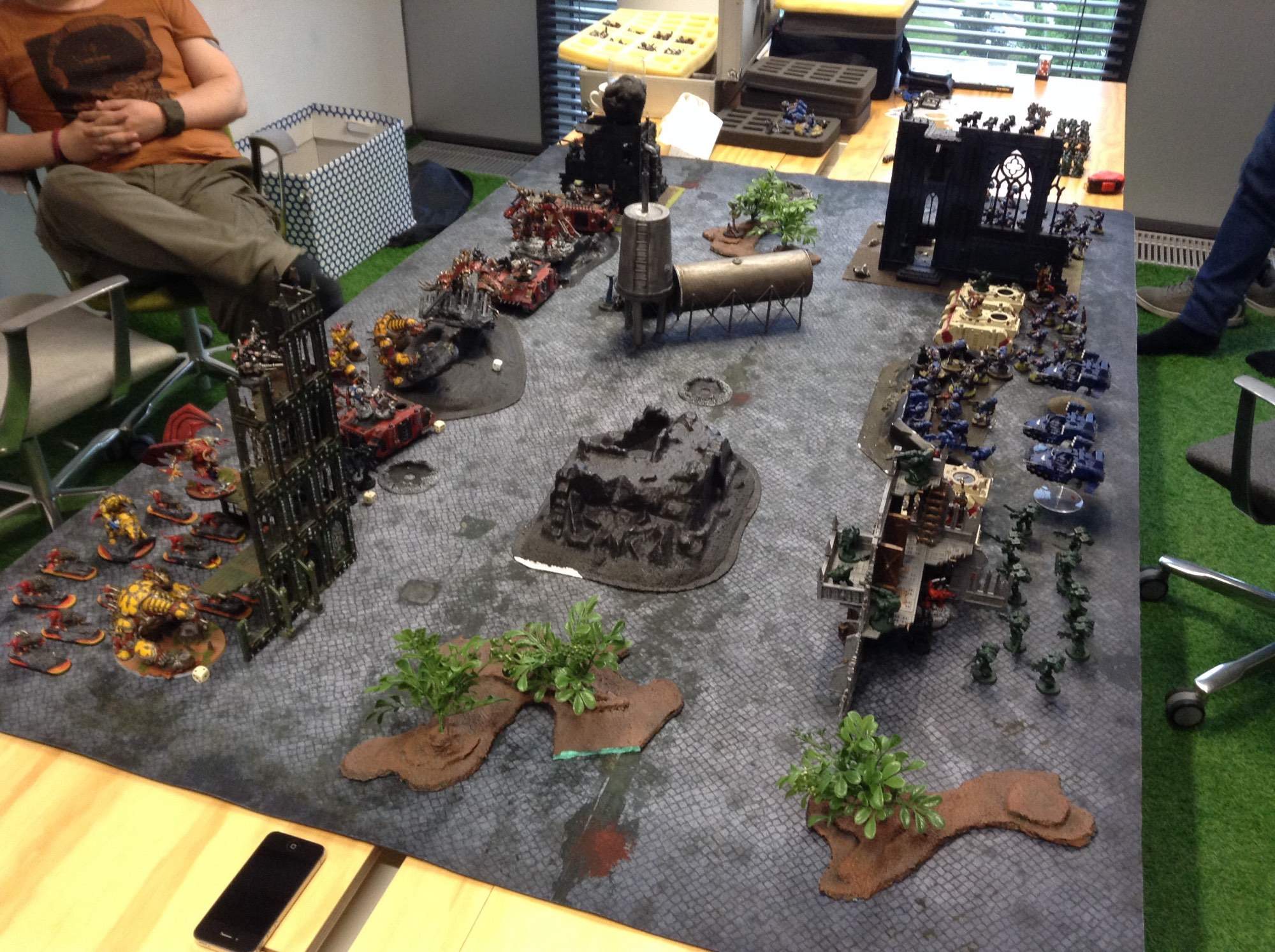 Nice terrain on a cobblestone table !