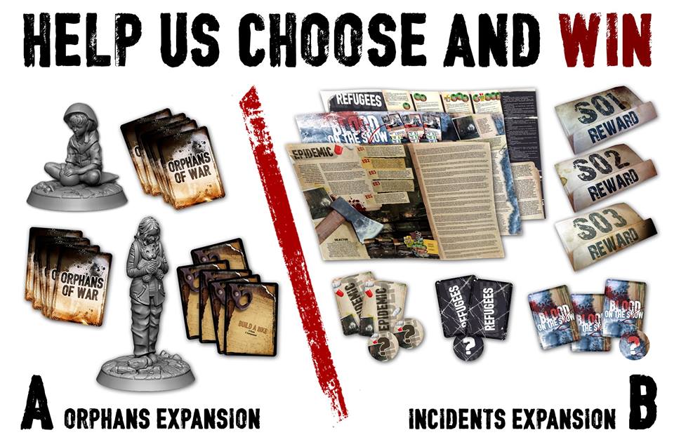 This War of Mine Kickstarter: Orphans of war or Incidents expansions – community poll!