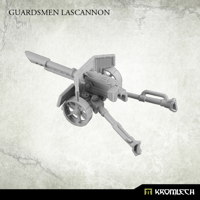 Kromlech New Release! Guardsmen Lascannon