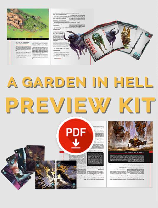Test drive FAITH: A Garden in Hell RPG before you back it