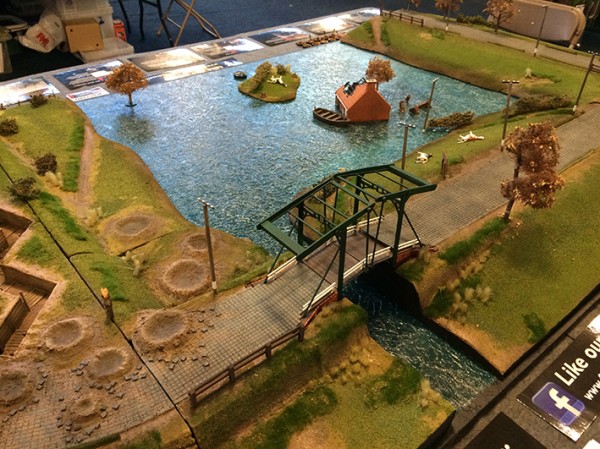 Showcase: “Action on the Scheldt” game table