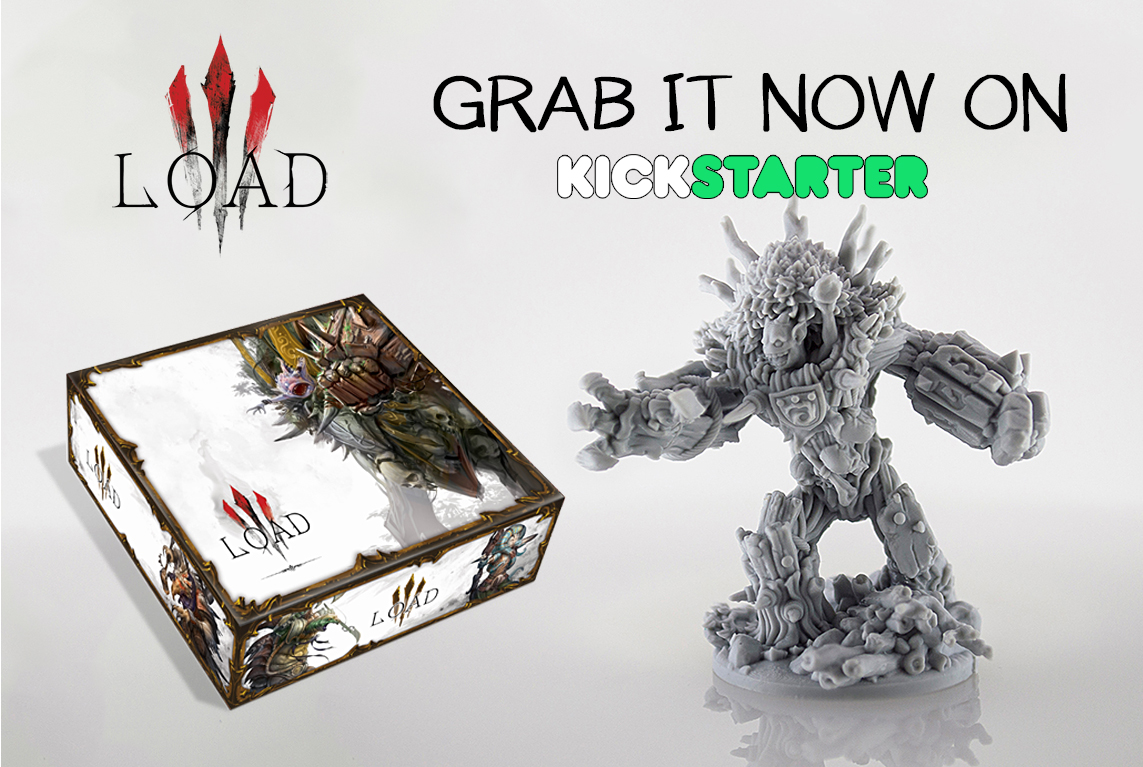 LOAD Boardgame campaign is live on Kickstarter!