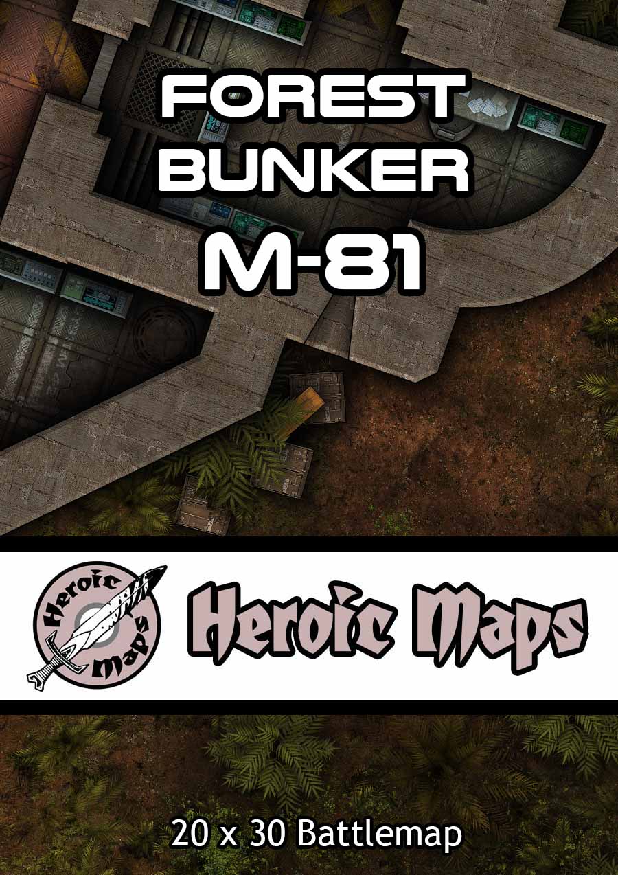 Heroic Maps – Forest Bunker M-81