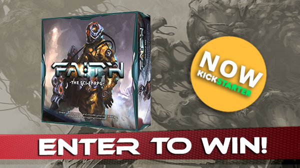 Last 2 days to win a Deluxe copy of FAITH: The Sci-Fi RPG
