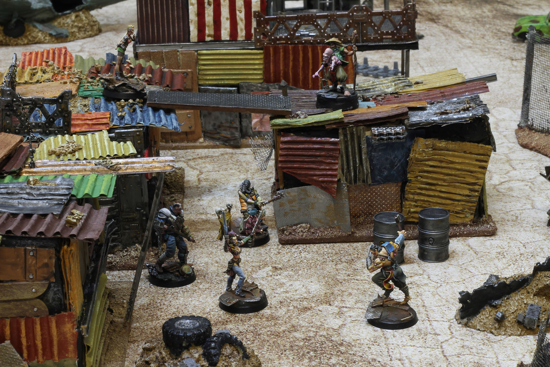 Scenery: Creating Punkapocalyptic shacks