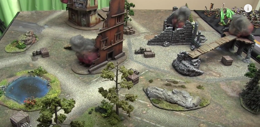 Video review of URBANMATZ neoprene battle mats by Miniwargaming