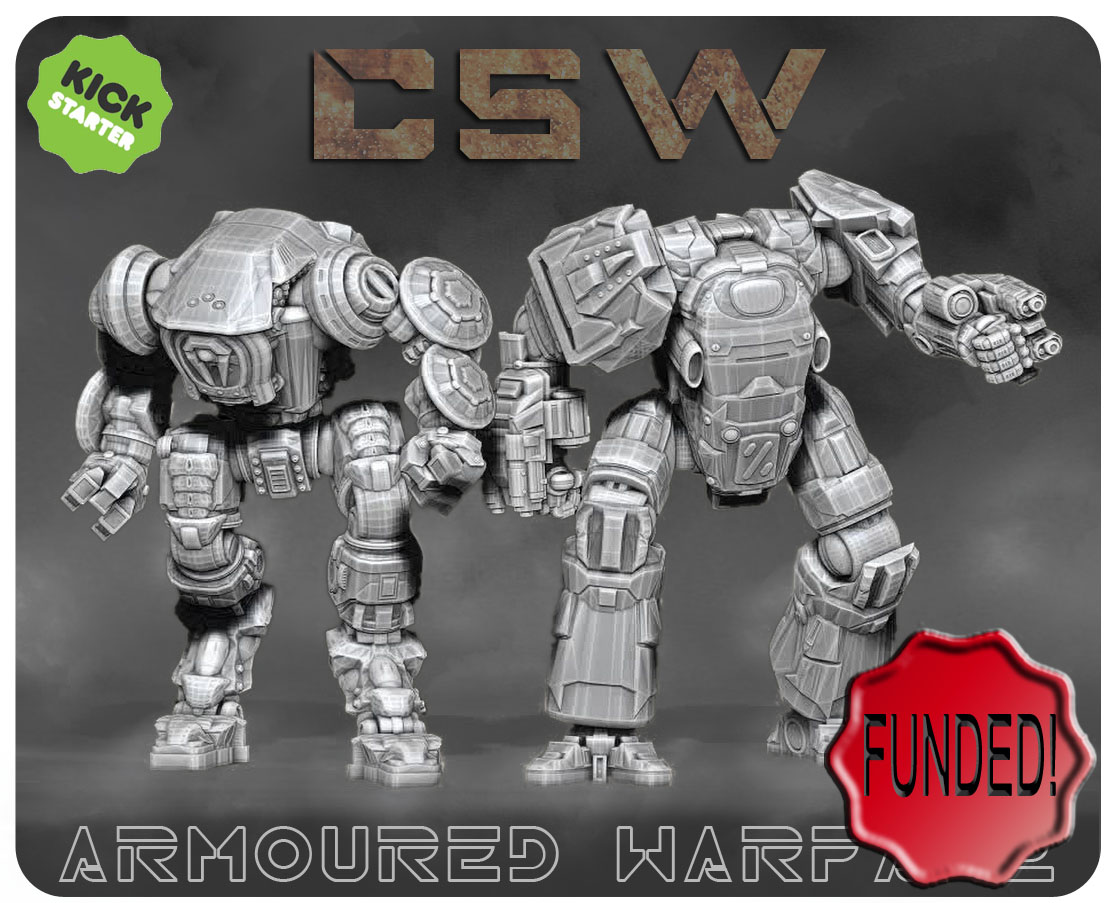 CSW ARMOURED WARFARE – LIVE AND FUNDED!