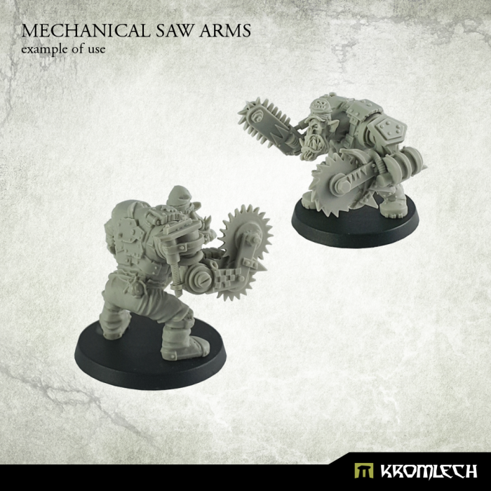 Kromlech New Release! Mechanical Saw Arms