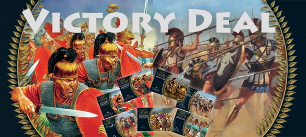 Romans, Greeks & Macedonians: Buy 3 get a third off!