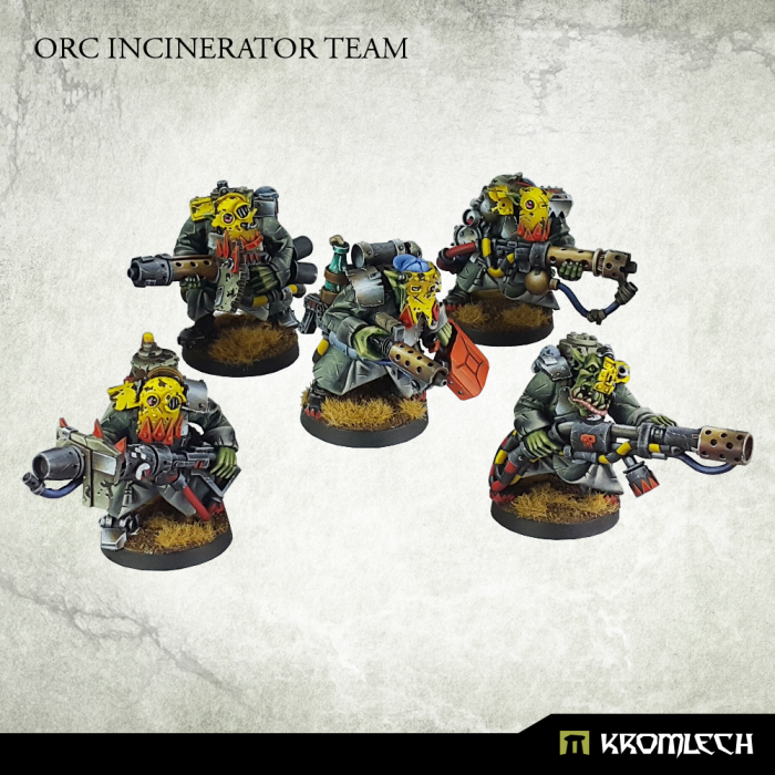 Kromlech New Release! Orc Incinerator Team