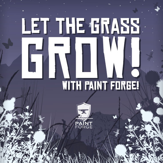 Let the grass grow – with Paint Forge!