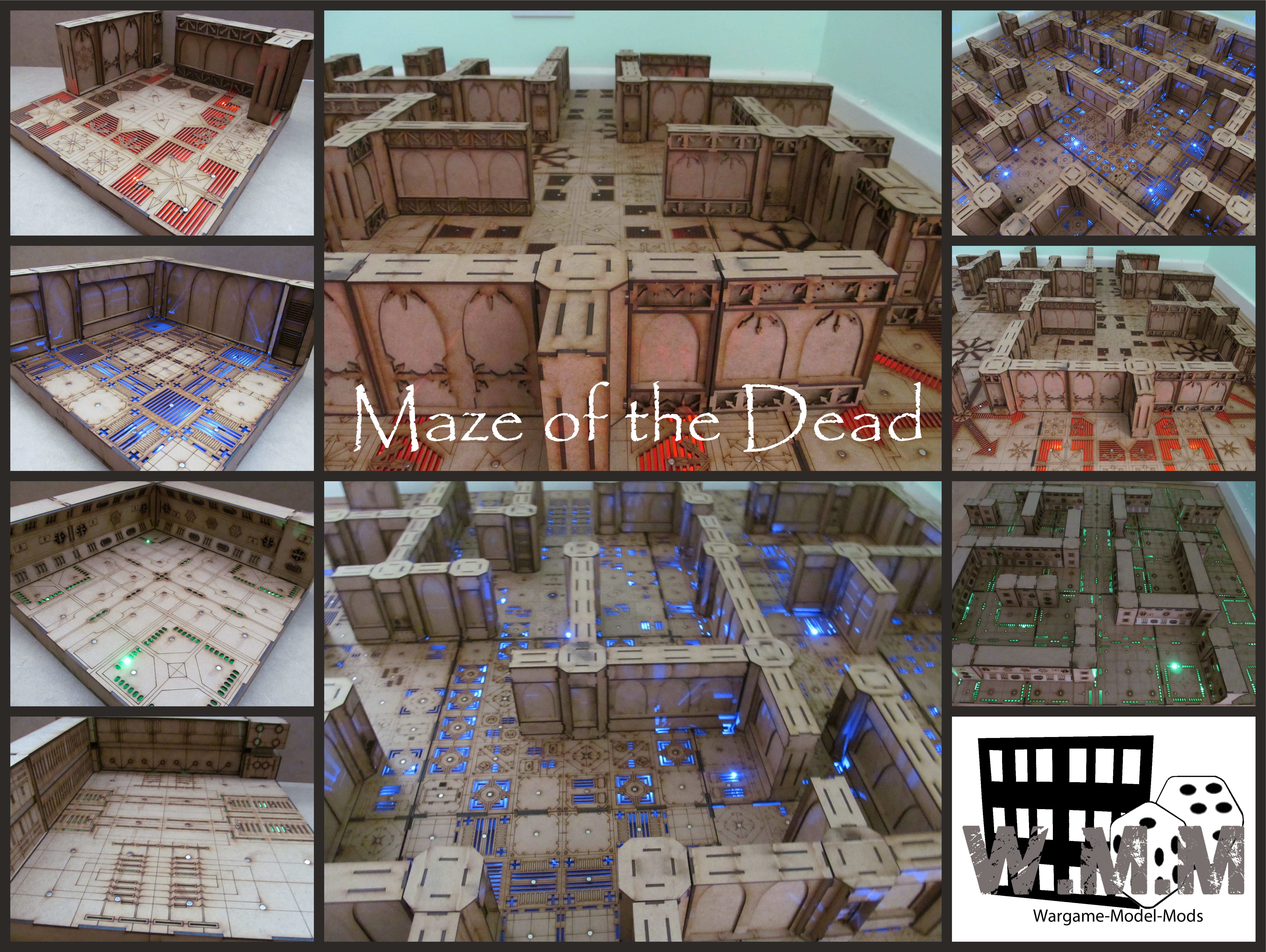 Wargame-model-mods – Maze of the dead – kickstarter