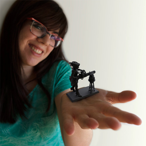 Miniaturize yourself with 3D printing!