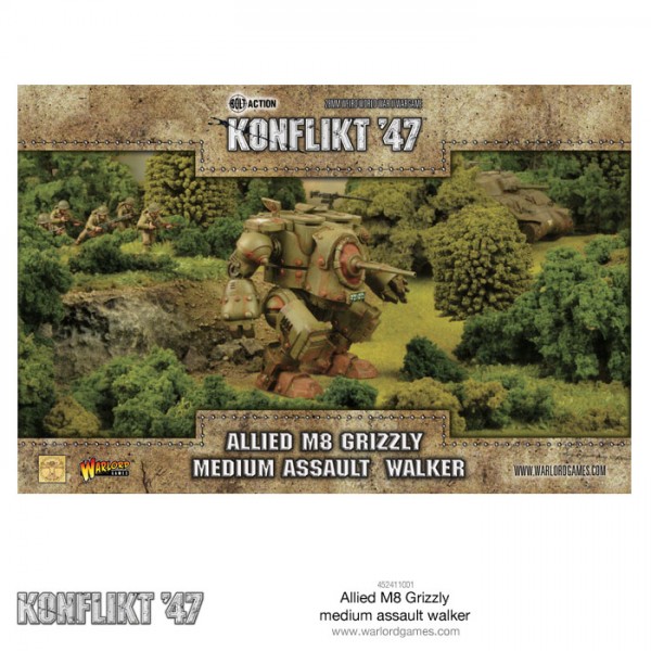 New: M8 Grizzly Medium Assault Walker