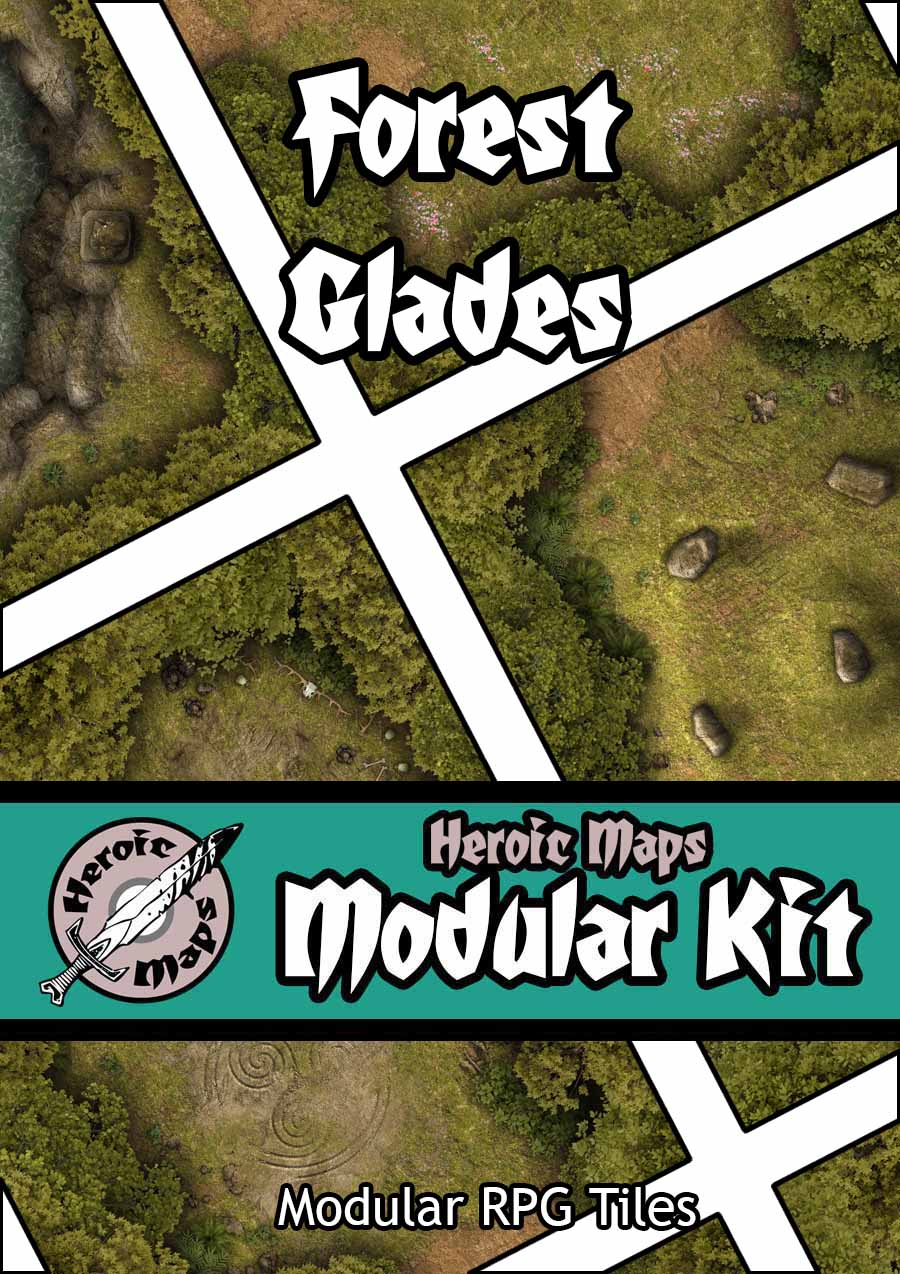 Heroic Maps – Modular Kit: Forest Glades