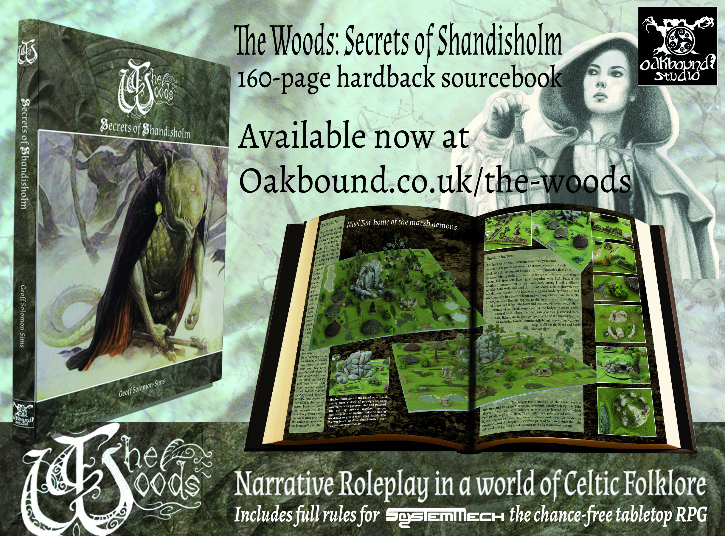 Secrets of Shandisholm, Celtic RPG on sale now