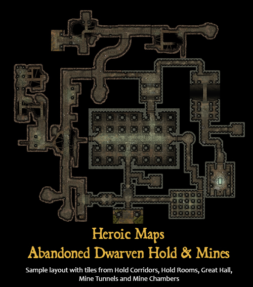 Heroic Maps – Abandoned Dwarven Hold & Mines