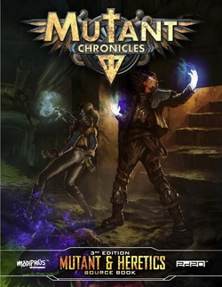 Strike from the shadows with the Mutant Chronicles: Mutants & Heretics supplement