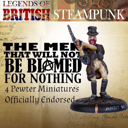 Take the blame! New steampunk minis