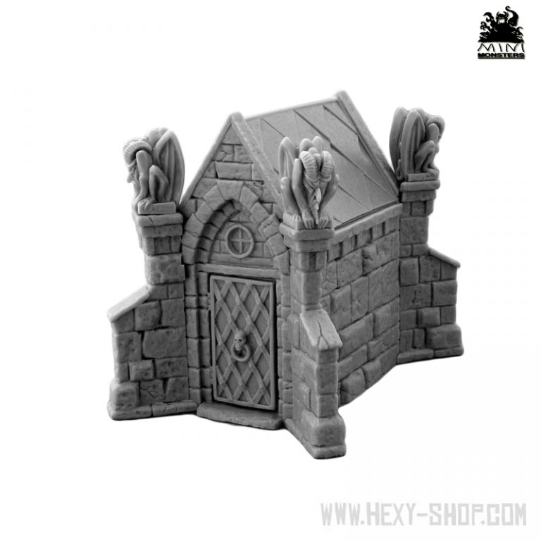 New products from Mini Monsters: Mausoleum and Candles Set!