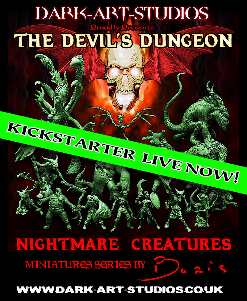 The Devil’s Dungeon – Kickstarter Now Live!