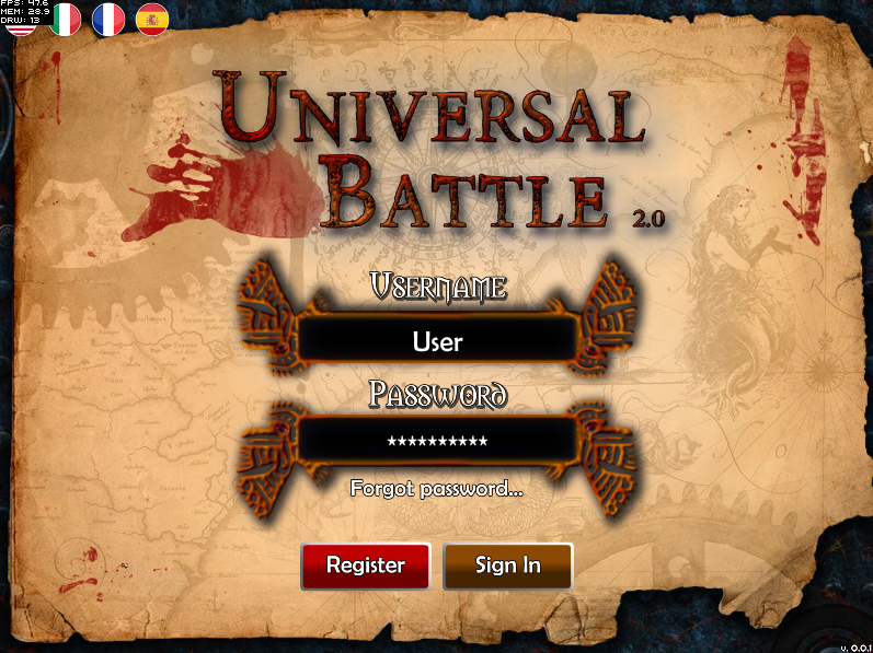 Universal Battle 2.0 Development