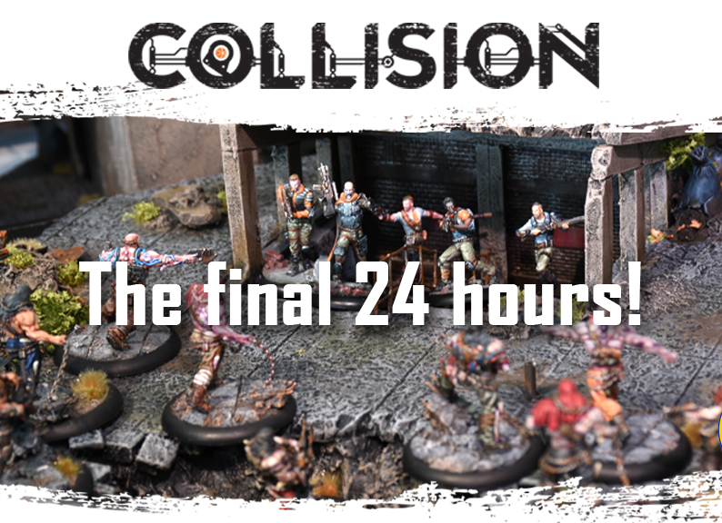 Final 24 hours of the Collision Kickstarter
