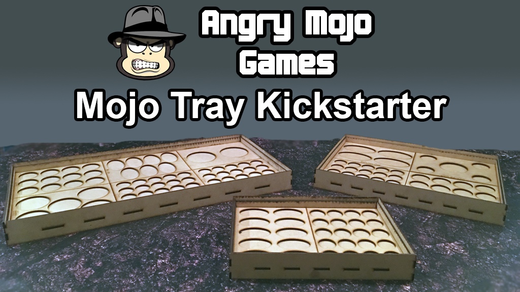 Funded!  Stretch Goals!  Mojo Tray System Kickstarter