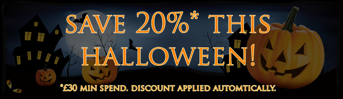 Save 20% this halloween