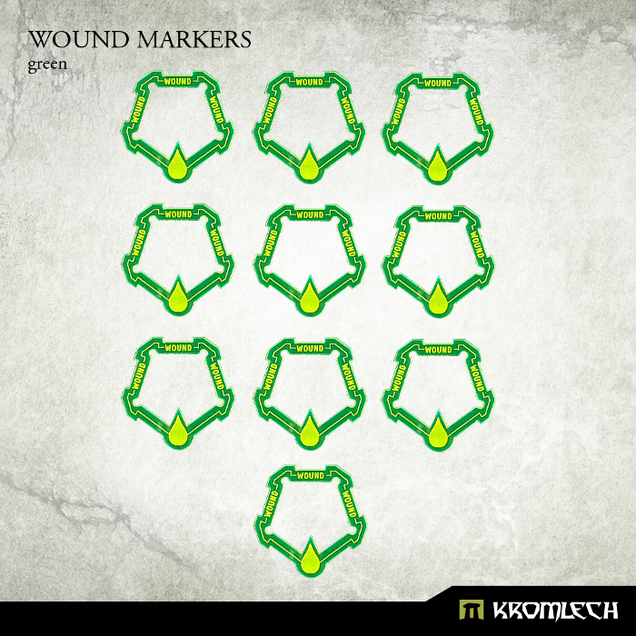 Acrylic Wound Markers by Kromlech